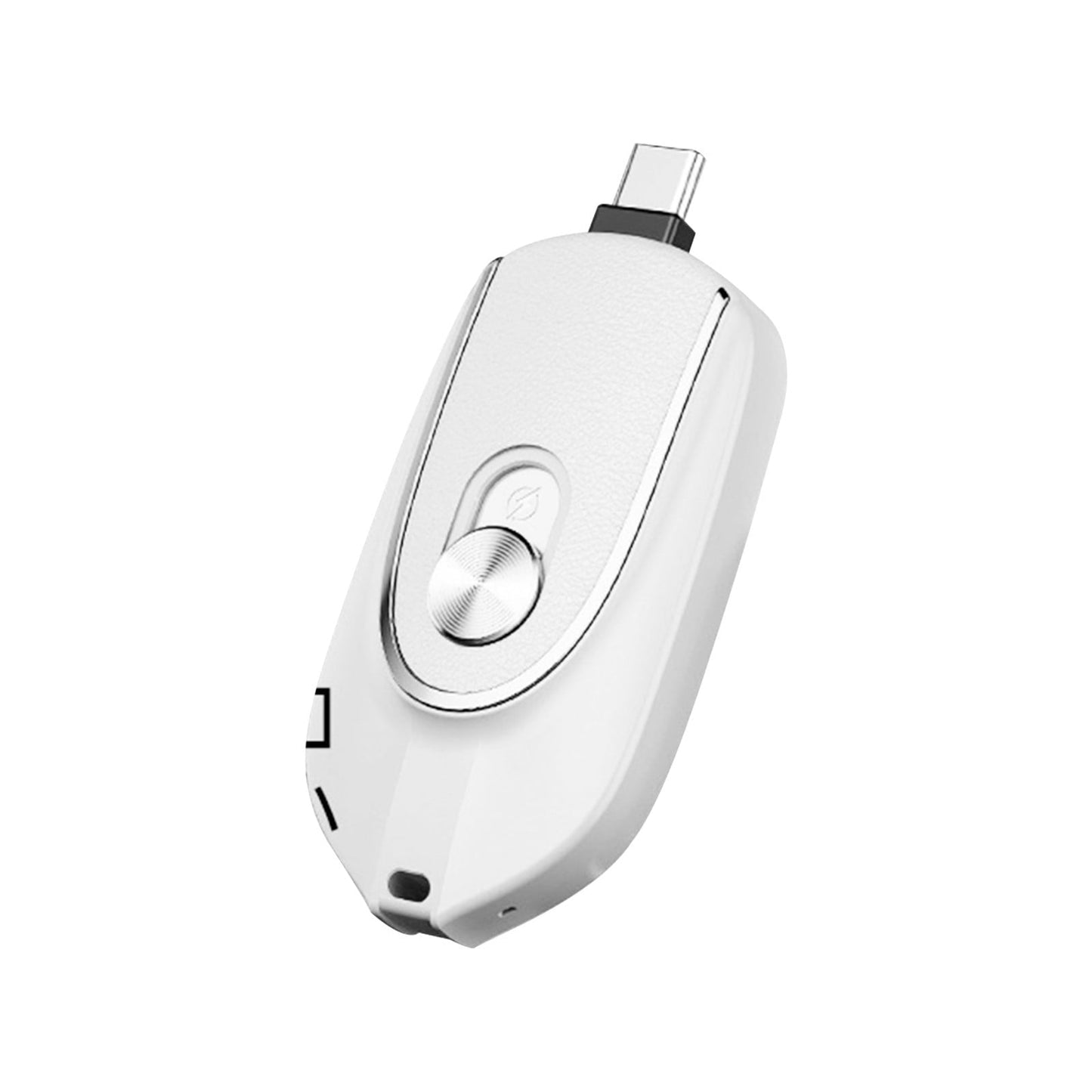 Keychain Portable Charger Key Ring Cell Phone Charger External Fast Charging Power Bank Iphone (random Color)