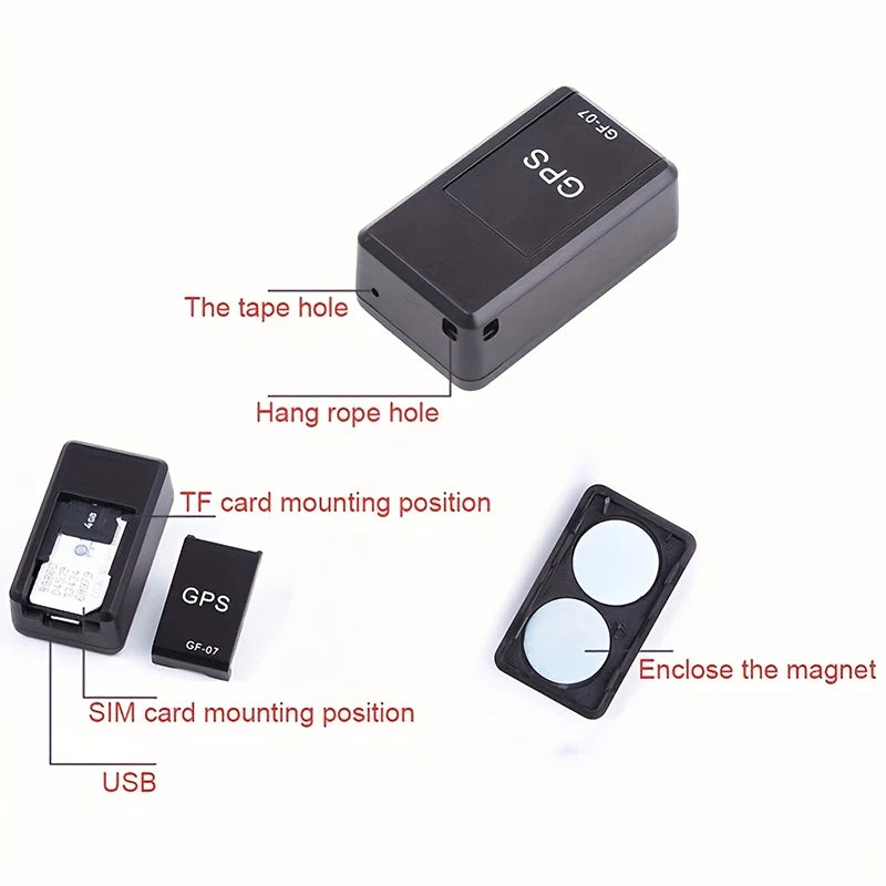 GPS Tracker Real Time Tracking Car Anti-Theft Anti-lost Locator