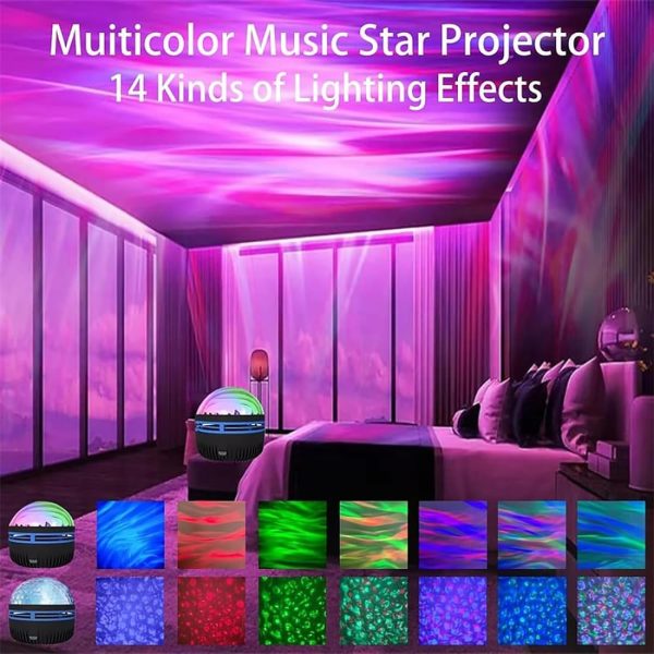 Light Atmosphere Decor Lamps Gift Light ( With Remote )